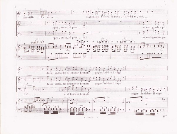 La favorita : melodramma in quattro atti / dall'idioma francese recato in italiano da F. Jannetti ; posto in musica dal cav.e G. Donizetti