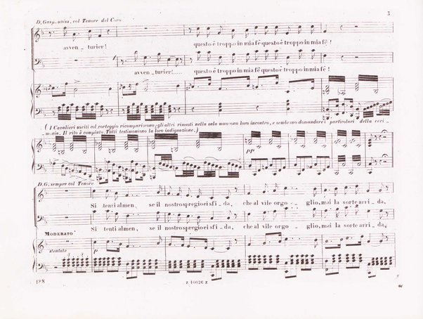 La favorita : melodramma in quattro atti / dall'idioma francese recato in italiano da F. Jannetti ; posto in musica dal cav.e G. Donizetti