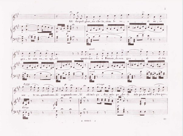 La favorita : melodramma in quattro atti / dall'idioma francese recato in italiano da F. Jannetti ; posto in musica dal cav.e G. Donizetti