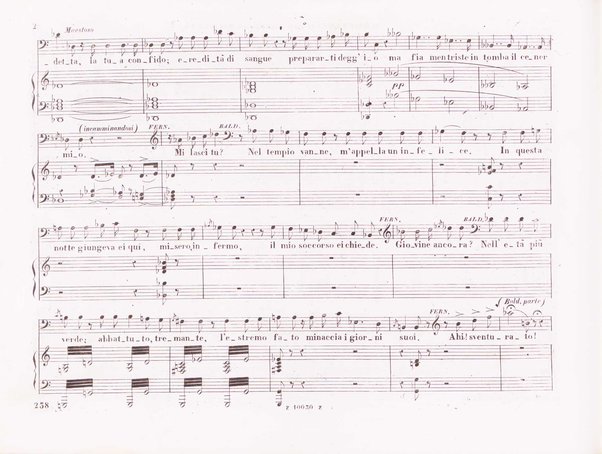 La favorita : melodramma in quattro atti / dall'idioma francese recato in italiano da F. Jannetti ; posto in musica dal cav.e G. Donizetti