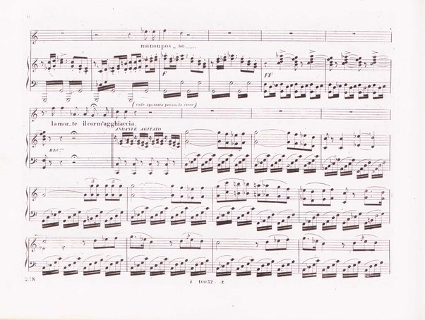 La favorita : melodramma in quattro atti / dall'idioma francese recato in italiano da F. Jannetti ; posto in musica dal cav.e G. Donizetti