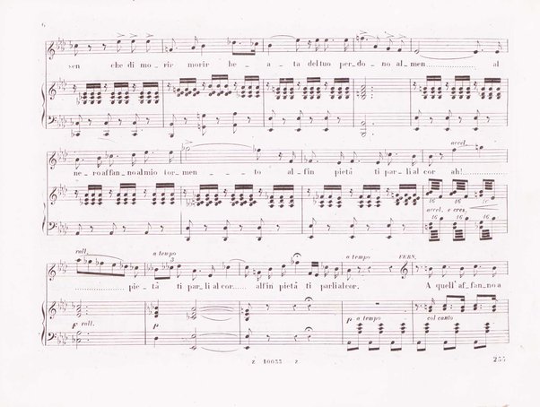 La favorita : melodramma in quattro atti / dall'idioma francese recato in italiano da F. Jannetti ; posto in musica dal cav.e G. Donizetti