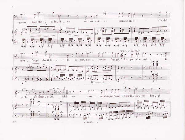 La favorita : melodramma in quattro atti / dall'idioma francese recato in italiano da F. Jannetti ; posto in musica dal cav.e G. Donizetti