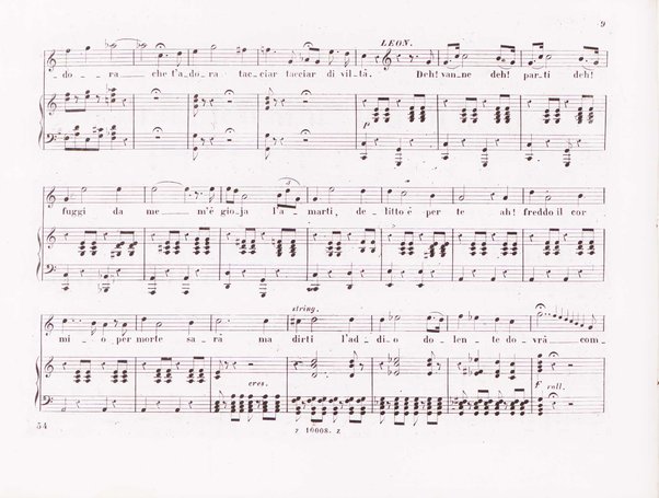 La favorita : melodramma in quattro atti / dall'idioma francese recato in italiano da F. Jannetti ; posto in musica dal cav.e G. Donizetti