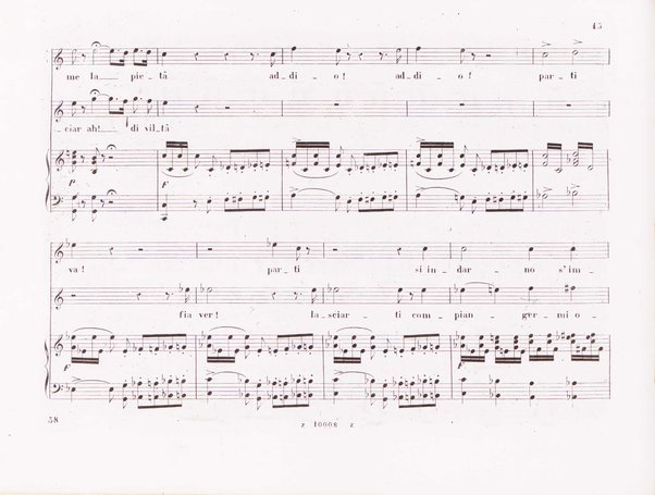 La favorita : melodramma in quattro atti / dall'idioma francese recato in italiano da F. Jannetti ; posto in musica dal cav.e G. Donizetti