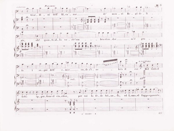 La favorita : melodramma in quattro atti / dall'idioma francese recato in italiano da F. Jannetti ; posto in musica dal cav.e G. Donizetti