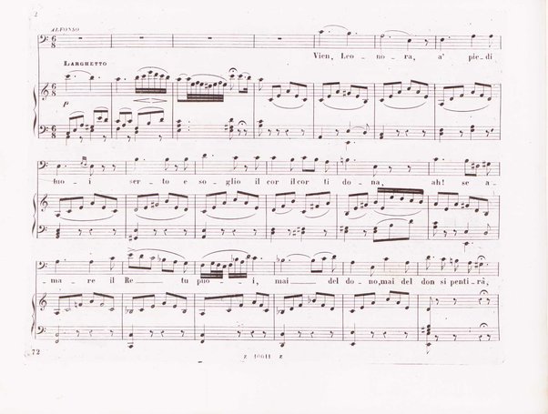 La favorita : melodramma in quattro atti / dall'idioma francese recato in italiano da F. Jannetti ; posto in musica dal cav.e G. Donizetti
