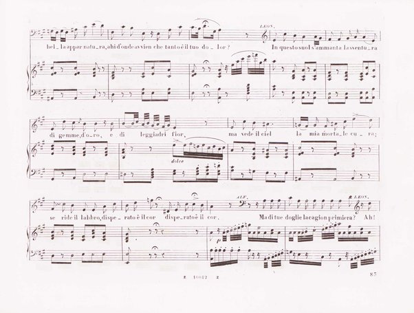 La favorita : melodramma in quattro atti / dall'idioma francese recato in italiano da F. Jannetti ; posto in musica dal cav.e G. Donizetti