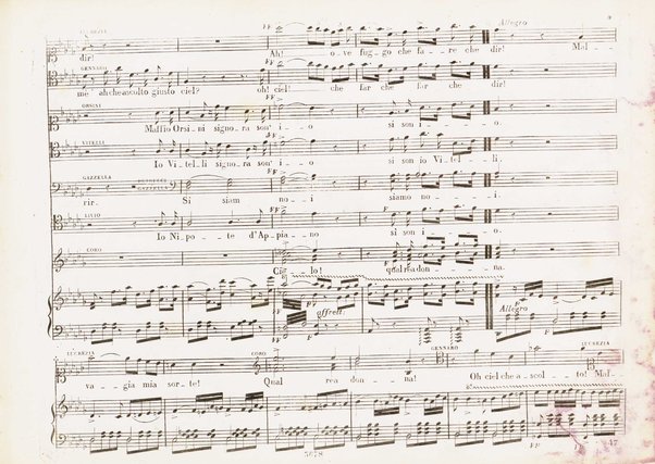 Lucrezia Borgia : melodramma tragico di Felice Romani / posto in musica dal maestro Gaetano Donizetti