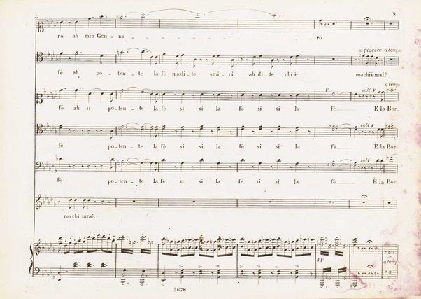 Lucrezia Borgia : melodramma tragico di Felice Romani / posto in musica dal maestro Gaetano Donizetti