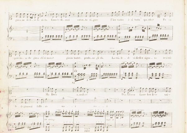 Lucrezia Borgia : melodramma tragico di Felice Romani / posto in musica dal maestro Gaetano Donizetti