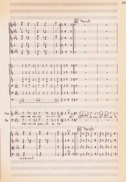 Le convenienze teatrali : opera giocosa in due atti / G. Donizetti ; revisione [e] adattamento del testo letterario: Eva Riccioli