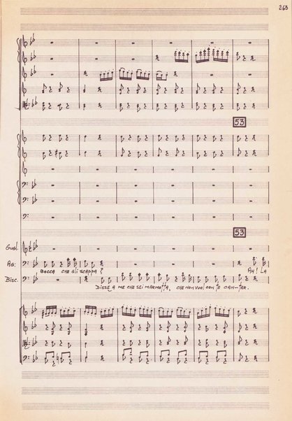 Le convenienze teatrali : opera giocosa in due atti / G. Donizetti ; revisione [e] adattamento del testo letterario: Eva Riccioli