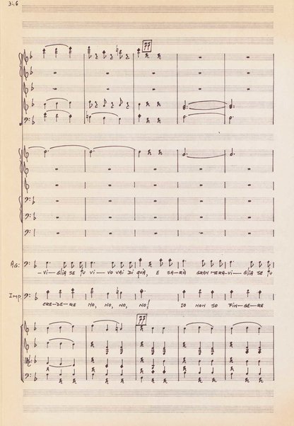 Le convenienze teatrali : opera giocosa in due atti / G. Donizetti ; revisione [e] adattamento del testo letterario: Eva Riccioli