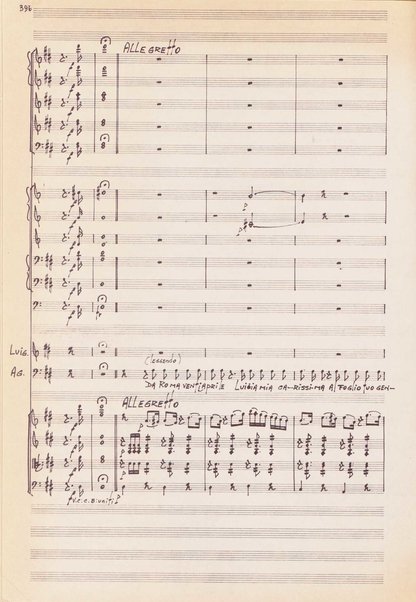 Le convenienze teatrali : opera giocosa in due atti / G. Donizetti ; revisione [e] adattamento del testo letterario: Eva Riccioli