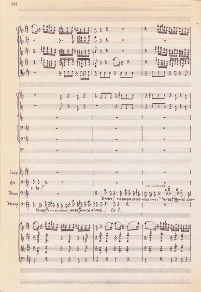 Le convenienze teatrali : opera giocosa in due atti / G. Donizetti ; revisione [e] adattamento del testo letterario: Eva Riccioli