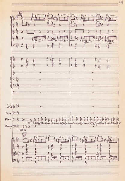 Le convenienze teatrali : opera giocosa in due atti / G. Donizetti ; revisione [e] adattamento del testo letterario: Eva Riccioli