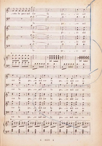 La figlia del reggimento : melodramma in due atti / G. Donizetti