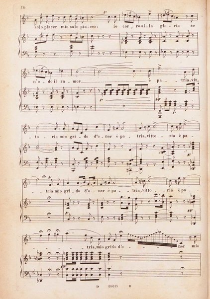 La figlia del reggimento : melodramma in due atti / G. Donizetti