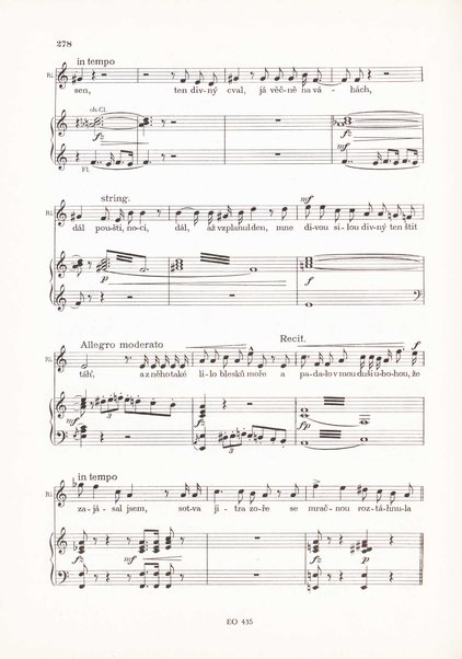 Armida : zpěvohra o čtyřech dějstvích : op. 115 / Antonín Dvořák ; text napsal Jaroslav Vrchlický ; klavírní výtah se zpěvy upravil Karel Šolc