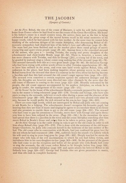 Jakobín : opera o třech dějstvích : op. 84 / Antonín Dvořák ; text napsala Marie Cervinková-Riegrová ; klavírní výtah se zpěvy upravil Roman Veselý