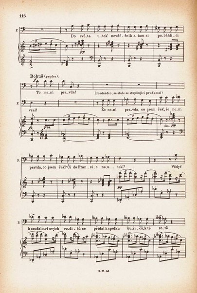 Jakobín : opera o třech dějstvích : op. 84 / Antonín Dvořák ; text napsala Marie Cervinková-Riegrová ; klavírní výtah se zpěvy upravil Roman Veselý