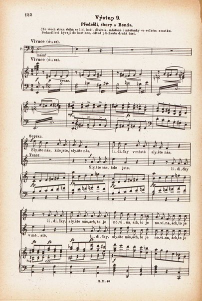 Jakobín : opera o třech dějstvích : op. 84 / Antonín Dvořák ; text napsala Marie Cervinková-Riegrová ; klavírní výtah se zpěvy upravil Roman Veselý