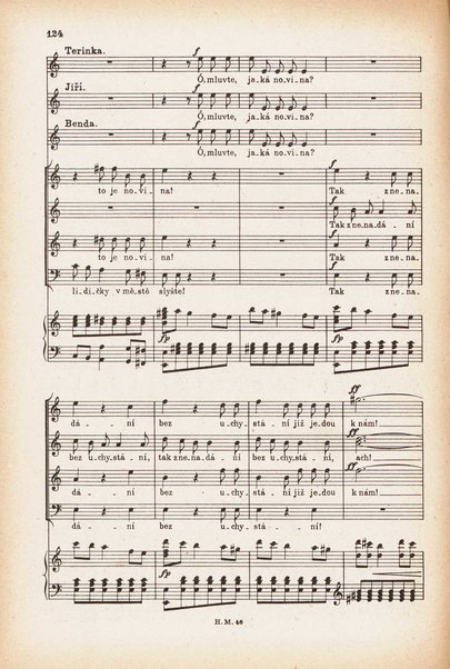 Jakobín : opera o třech dějstvích : op. 84 / Antonín Dvořák ; text napsala Marie Cervinková-Riegrová ; klavírní výtah se zpěvy upravil Roman Veselý