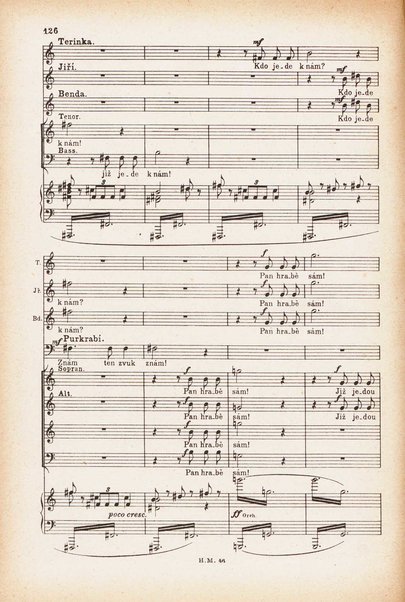 Jakobín : opera o třech dějstvích : op. 84 / Antonín Dvořák ; text napsala Marie Cervinková-Riegrová ; klavírní výtah se zpěvy upravil Roman Veselý