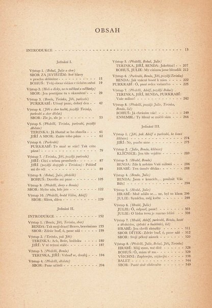 Jakobín : opera o třech dějstvích : op. 84 / Antonín Dvořák ; text napsala Marie Cervinková-Riegrová ; klavírní výtah se zpěvy upravil Roman Veselý