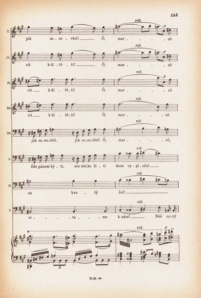 Jakobín : opera o třech dějstvích : op. 84 / Antonín Dvořák ; text napsala Marie Cervinková-Riegrová ; klavírní výtah se zpěvy upravil Roman Veselý