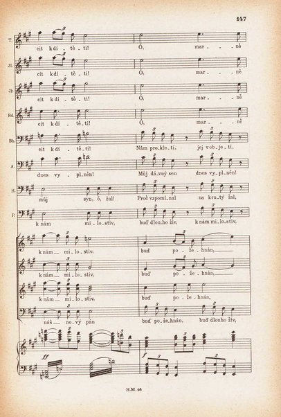 Jakobín : opera o třech dějstvích : op. 84 / Antonín Dvořák ; text napsala Marie Cervinková-Riegrová ; klavírní výtah se zpěvy upravil Roman Veselý