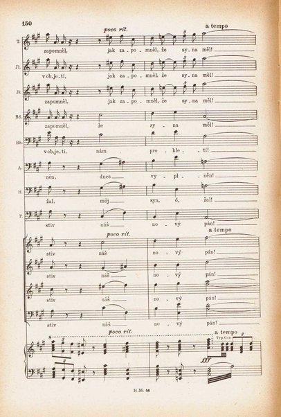 Jakobín : opera o třech dějstvích : op. 84 / Antonín Dvořák ; text napsala Marie Cervinková-Riegrová ; klavírní výtah se zpěvy upravil Roman Veselý