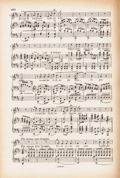 Jakobín : opera o třech dějstvích : op. 84 / Antonín Dvořák ; text napsala Marie Cervinková-Riegrová ; klavírní výtah se zpěvy upravil Roman Veselý