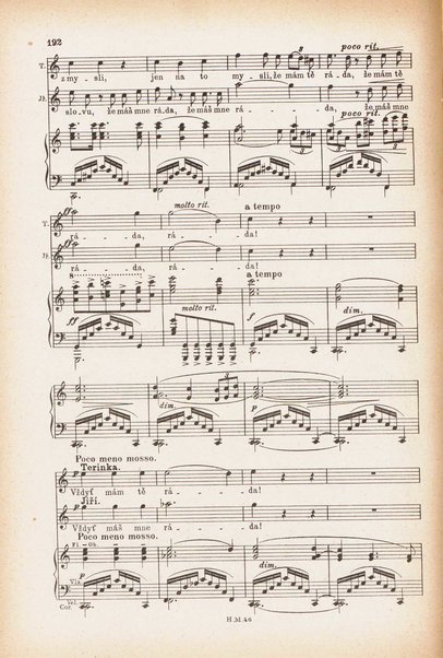Jakobín : opera o třech dějstvích : op. 84 / Antonín Dvořák ; text napsala Marie Cervinková-Riegrová ; klavírní výtah se zpěvy upravil Roman Veselý