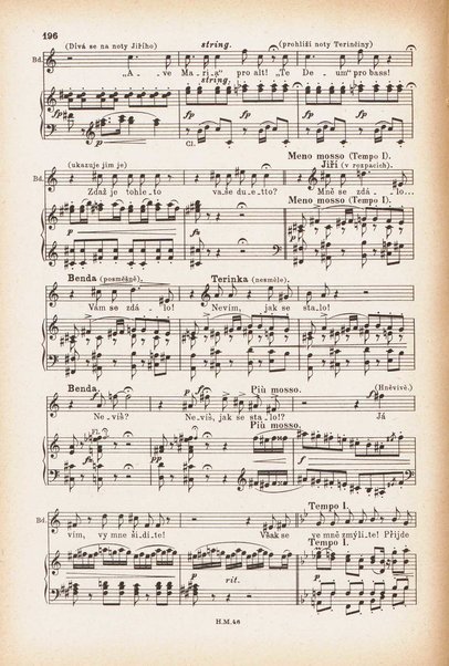 Jakobín : opera o třech dějstvích : op. 84 / Antonín Dvořák ; text napsala Marie Cervinková-Riegrová ; klavírní výtah se zpěvy upravil Roman Veselý