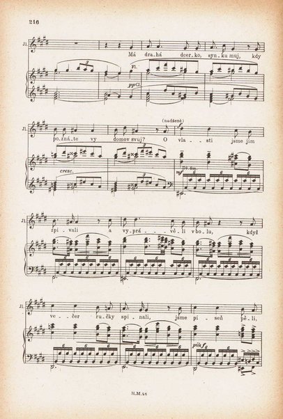 Jakobín : opera o třech dějstvích : op. 84 / Antonín Dvořák ; text napsala Marie Cervinková-Riegrová ; klavírní výtah se zpěvy upravil Roman Veselý