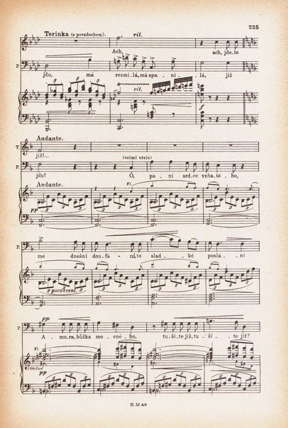 Jakobín : opera o třech dějstvích : op. 84 / Antonín Dvořák ; text napsala Marie Cervinková-Riegrová ; klavírní výtah se zpěvy upravil Roman Veselý