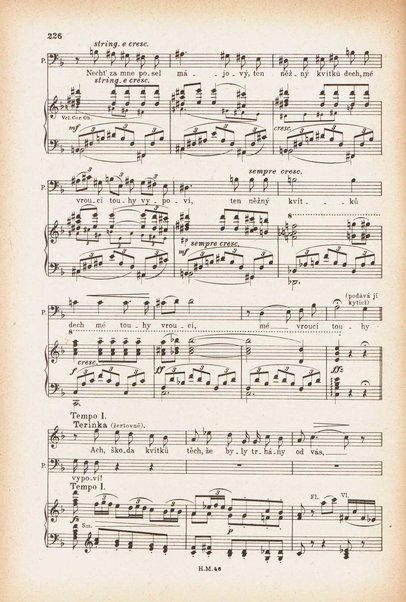 Jakobín : opera o třech dějstvích : op. 84 / Antonín Dvořák ; text napsala Marie Cervinková-Riegrová ; klavírní výtah se zpěvy upravil Roman Veselý