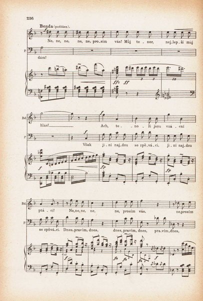 Jakobín : opera o třech dějstvích : op. 84 / Antonín Dvořák ; text napsala Marie Cervinková-Riegrová ; klavírní výtah se zpěvy upravil Roman Veselý