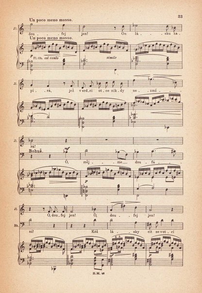 Jakobín : opera o třech dějstvích : op. 84 / Antonín Dvořák ; text napsala Marie Cervinková-Riegrová ; klavírní výtah se zpěvy upravil Roman Veselý