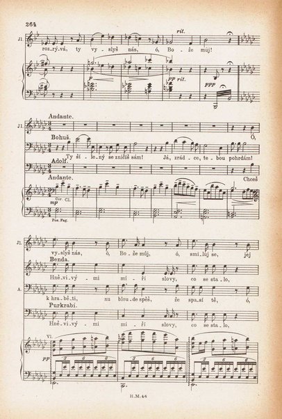 Jakobín : opera o třech dějstvích : op. 84 / Antonín Dvořák ; text napsala Marie Cervinková-Riegrová ; klavírní výtah se zpěvy upravil Roman Veselý