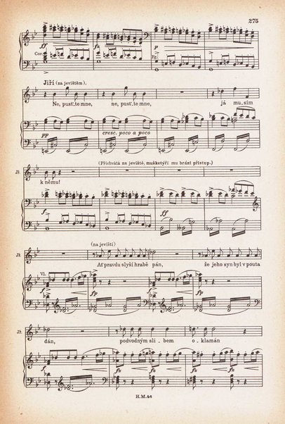 Jakobín : opera o třech dějstvích : op. 84 / Antonín Dvořák ; text napsala Marie Cervinková-Riegrová ; klavírní výtah se zpěvy upravil Roman Veselý
