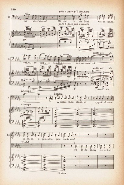 Jakobín : opera o třech dějstvích : op. 84 / Antonín Dvořák ; text napsala Marie Cervinková-Riegrová ; klavírní výtah se zpěvy upravil Roman Veselý