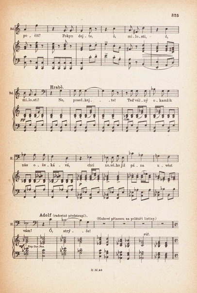 Jakobín : opera o třech dějstvích : op. 84 / Antonín Dvořák ; text napsala Marie Cervinková-Riegrová ; klavírní výtah se zpěvy upravil Roman Veselý