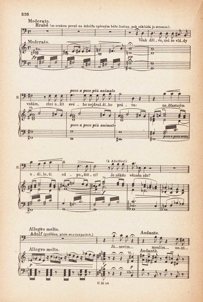 Jakobín : opera o třech dějstvích : op. 84 / Antonín Dvořák ; text napsala Marie Cervinková-Riegrová ; klavírní výtah se zpěvy upravil Roman Veselý