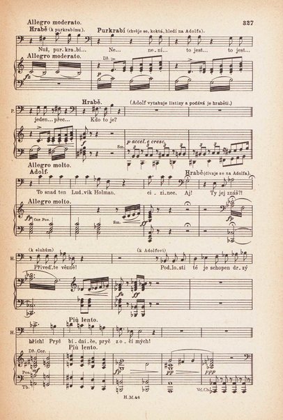 Jakobín : opera o třech dějstvích : op. 84 / Antonín Dvořák ; text napsala Marie Cervinková-Riegrová ; klavírní výtah se zpěvy upravil Roman Veselý