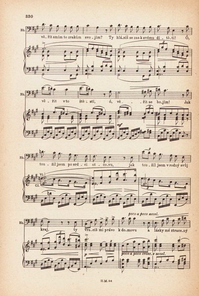 Jakobín : opera o třech dějstvích : op. 84 / Antonín Dvořák ; text napsala Marie Cervinková-Riegrová ; klavírní výtah se zpěvy upravil Roman Veselý