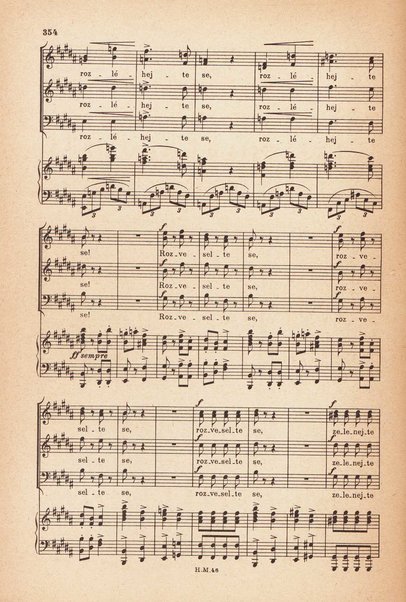 Jakobín : opera o třech dějstvích : op. 84 / Antonín Dvořák ; text napsala Marie Cervinková-Riegrová ; klavírní výtah se zpěvy upravil Roman Veselý