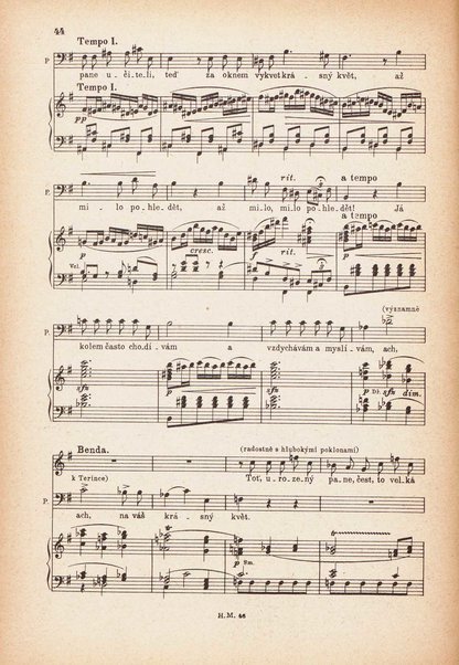 Jakobín : opera o třech dějstvích : op. 84 / Antonín Dvořák ; text napsala Marie Cervinková-Riegrová ; klavírní výtah se zpěvy upravil Roman Veselý